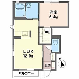 SAKURA1 1LDKの間取図画像