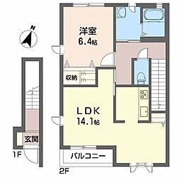 🉐敷金礼金0円！🉐ビューハイツ山崎町　Ｂ