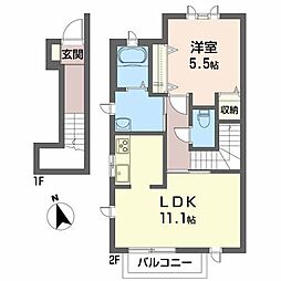 🉐敷金礼金0円！🉐シャーメゾン笹森