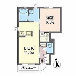 🉐敷金礼金0円！🉐シャーメゾン朝日ヶ丘Ｄ