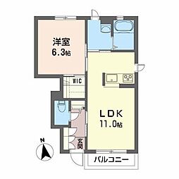 🉐敷金礼金0円！🉐シャーメゾン朝日ヶ丘Ｄ