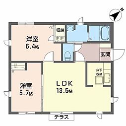 🉐敷金礼金0円！🉐ヴィルヌーブＢ