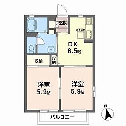 🉐敷金礼金0円！🉐エステート桜Ｃ