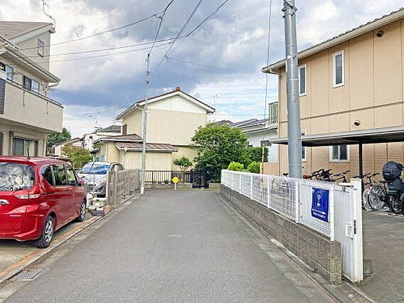 北側道路（西側...