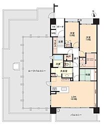 グランドメゾン桐林町N棟 3LDKの間取図画像