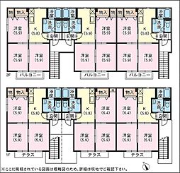 オーキッド 3Kの間取図画像