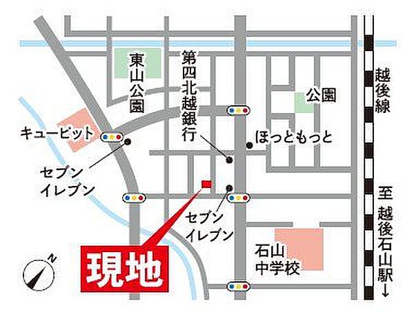 地図を拡大表示