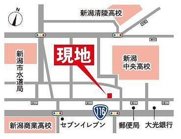 地図を拡大表示