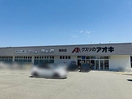クスリのアオキ西念店 780m