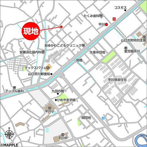 地図を拡大表示