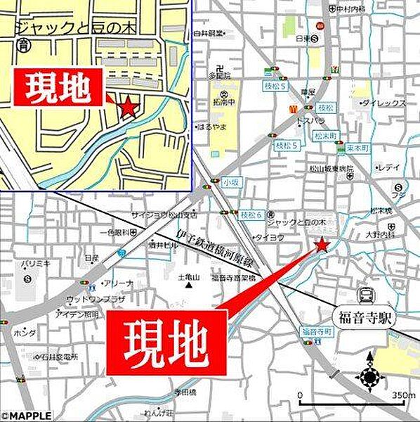 地図を拡大表示