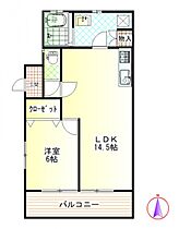 SGビル  ｜ 群馬県高崎市八千代町１丁目（賃貸アパート1LDK・2階・47.00㎡） その2