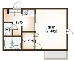 Presage  ｜ 滋賀県東近江市八日市東本町（賃貸アパート1K・2階・24.00㎡） その2