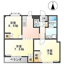 パルメゾントモエ  ｜ 長野県東御市本海野（賃貸マンション2LDK・2階・58.32㎡） その2