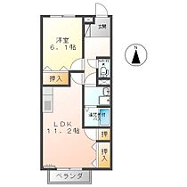 ハーベストA  ｜ 長野県東御市海善寺（賃貸アパート1LDK・1階・44.32㎡） その2