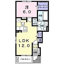 カーサ六花  ｜ 長野県東御市滋野乙（賃貸アパート1LDK・1階・44.55㎡） その2