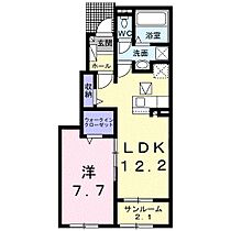 メルヴィレッジI  ｜ 長野県上田市下之条（賃貸アパート1LDK・1階・50.14㎡） その2