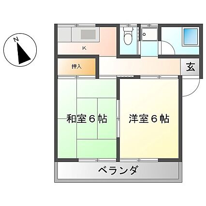 サンテラス東部上條ハイツ_間取り_0