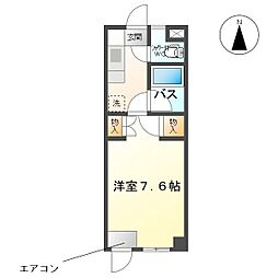 GREENCOAT・C 1Kの間取図画像