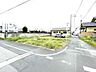 周辺：北側及び西側、2方向接道の敷地です。