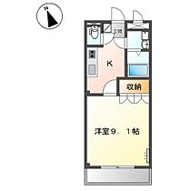 プチ・キャッスル  ｜ 福井県坂井市春江町中庄（賃貸アパート1K・1階・30.96㎡） その2