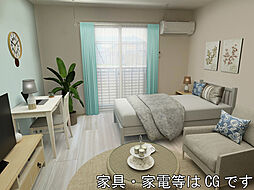 Infinity G（インフィニティジー） 203 2階1Kの室内