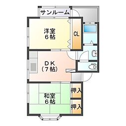 セブンハイツ 1階/011