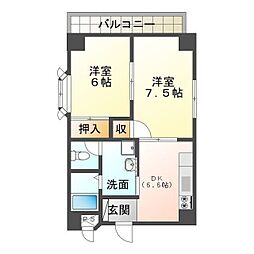 白山マンション 2階