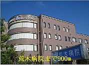 その他「荒木病院まで900m」