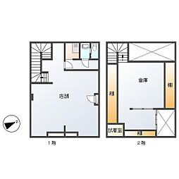 山代温泉温泉通53貸店舗