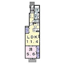 ラ　ヴェリーテ 101 ｜ 青森県八戸市大字新井田字市子林（賃貸アパート1LDK・1階・42.83㎡） その2