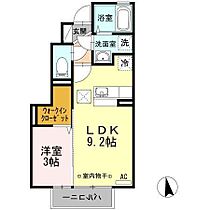 グランディ城下 103 ｜ 青森県八戸市城下3丁目（賃貸アパート1LDK・1階・31.13㎡） その2