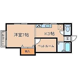 ダイワマンション 1SKの間取図画像