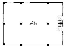 日本ジャンボー社員寮の間取図画像