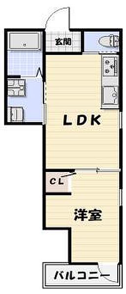 Like亥鼻 301｜千葉県千葉市中央区亥鼻3丁目(賃貸アパート1LDK・3階・31.88㎡)の写真 その2