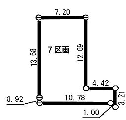 立川市柏町2丁目　売地　全8区画　7号区
