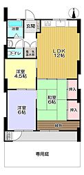 間取図画像 3LDK