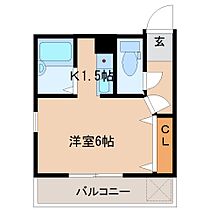 和歌山県和歌山市中之島1681（賃貸アパート1K・2階・20.25㎡） その2