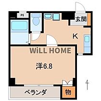 和歌山県和歌山市畑屋敷千体仏丁21-2（賃貸マンション1K・3階・24.56㎡） その2