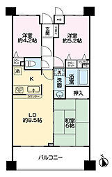 間取図画像 2SLDK