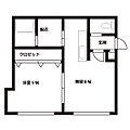 ドリームハウス月寒4階4.3万円