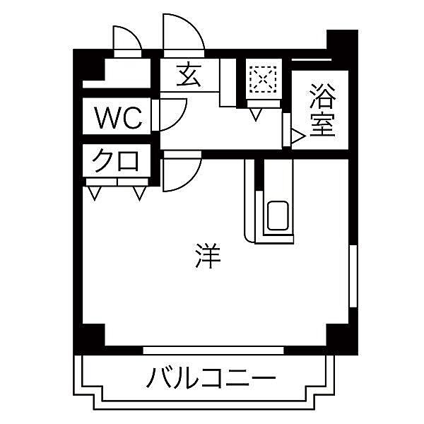 愛知県名古屋市東区白壁２丁目(賃貸マンション1R・2階・28.40㎡)の写真 その2