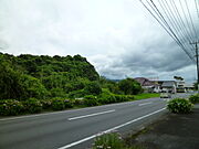 物件南側道路より。