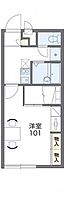 レオパレスメープルグラン　II 203 ｜ 岐阜県美濃加茂市本郷町4丁目6-11（賃貸アパート1K・2階・23.18㎡） その2