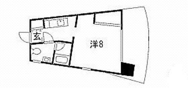 サンクレスト ｜広島県広島市東区曙4丁目(賃貸マンション1K・7階・27.13㎡)の写真 その2