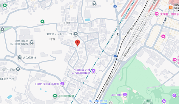 地図を拡大表示