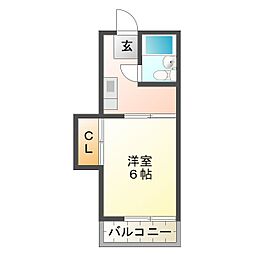 コスモハイツ 2階