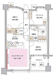 パークシュロス芦屋(C) 3階