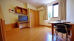 レオパレスサンライズ　II 1階1Kのリビング/ダイニング