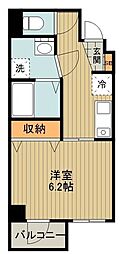 プログレス 1Kの間取図画像